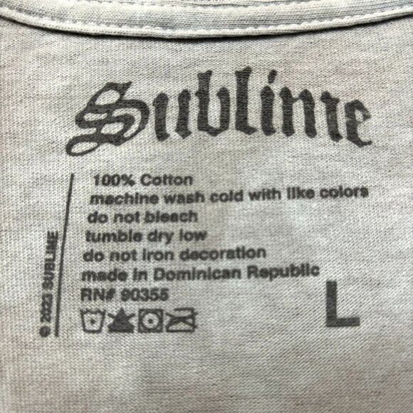 Sublime 40 oz to Freedom Cover Art Ska Rock Tie Dye L - Picture 4 of 4